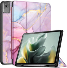 Load image into Gallery viewer, ProElite Cover for Motorola Pad 70 12.1 inch 2026 case Cover, Soft Flexible Flip Case Cover for Moto Pad 70 12.1 inch 2026 [Recoil Series] - Marble Pink
