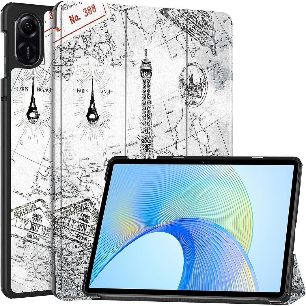 ProElite for Honor Pad X9 Case Cover, Smart Trifold Flip case Cover for Honor Pad X9 11.5 inch, Eiffel