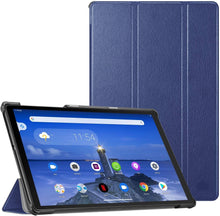 Load image into Gallery viewer, ProElite Ultra Sleek Smart Flip Case Cover for Lenovo Tab M10 FHD Plus X606V / TB-X606F / TB-X606X 10.3 inch Tablet (Dark Blue)
