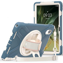 Load image into Gallery viewer, ProElite Cover for Motorola Pad 60 Neo 11 inch 2025 Cover Case, Rugged 3 Layer Armor case cover for Motorola Pad 60 Neo 11 inch with Hand Grip &amp; Rotating KickStand with Shoulder Strap, Cornflower Blue
