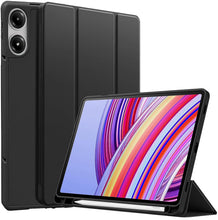 Load image into Gallery viewer, ProElite Cover for Redmi Pad Pro 12.1 inch Cover, Soft Flexible Flip Case Cover for Redmi Pad Pro 12.1 inch, Support Auto Sleep Wake, [Recoil Series] - Black
