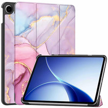 Load image into Gallery viewer, ProElite Case Cover for Oppo Pad 5 12.1 inch Case, Slim Trifold Flip case Cover for Oppo Pad 5 12.1 inch Tablet [Auto Sleep Wake Feature], Marble Pink
