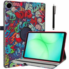 Load image into Gallery viewer, ProElite Cover for Galaxy Tab A11 8.7 inch /A9 8.7&quot; Case Cover, 360 Rotatable Smart Flip Case Cover for Galaxy Tab A9/A11 8.7 inch Tablet with Stylus Pen, Hippy
