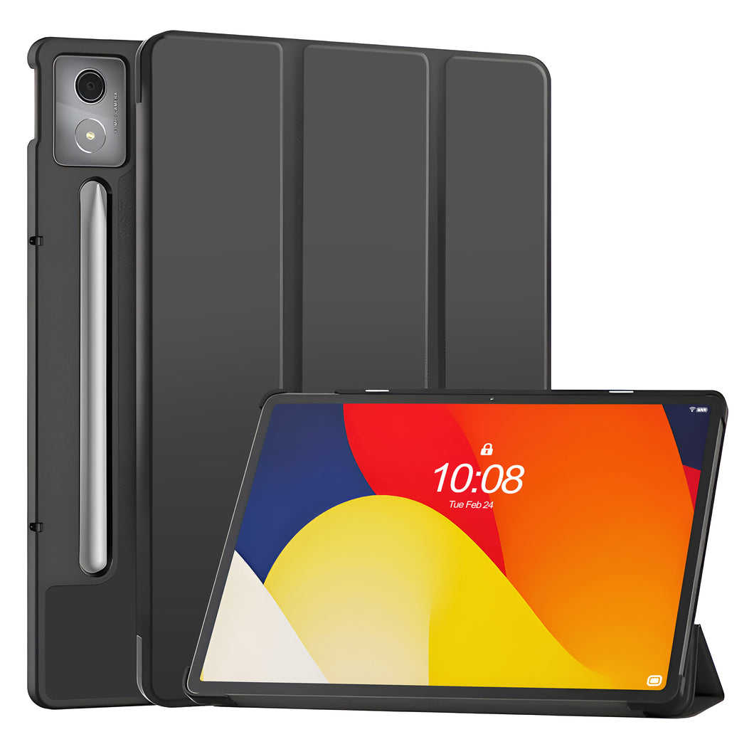 ProElite Cover for Moto Pad 60 Pro 12.7 inch 2025 Cover Case, Sleek Smart Flip Case Cover for Moto Pad 60 Pro 12.7 inch 2025 Support Auto Sleep Wake, Black