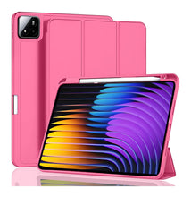Load image into Gallery viewer, ProElite Cover for Xiaomi Mi Pad 7/7 Pro 11.2 inch Cover, Soft Flexible Flip Case Cover with Pen Holder for Xiaomi Pad 7/7 Pro 11.2 inch, Support Auto Sleep Wake, [Recoil Series] - Hot Pink
