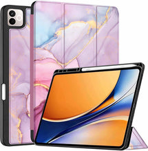 Load image into Gallery viewer, ProElite Cover for Realme Pad 3 11.6 inch 2026 case Cover, Soft Flexible Flip Case Cover for Realme Pad 3 11.6 inch 2026 [Recoil Series] - Marble Pink
