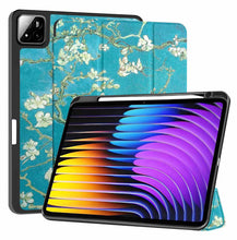 Load image into Gallery viewer, ProElite Cover for Xiaomi Mi Pad 7/7 Pro 11.2 inch Cover, Soft Flexible Flip Case Cover with Pen Holder for Xiaomi Pad 7/7 Pro 11.2 inch, Support Auto Sleep Wake, [Recoil Series] - Flowers
