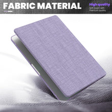 Load image into Gallery viewer, ProElite Case for MacBook Pro 14 inch Case 2024 2023 2022 2021 Release M3 A2918 A2992 M2 A2779 M1 A2442 Pro Max , Fabric Material Hard Shell with Slim TPU Bumper and Fold Kickstand, Purple
