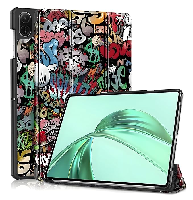 ProElite Cover for Honor Pad X8a 11 inch Case, Smart Trifold Flip case Cover for Honor Pad X8a 11 inch, Hippy