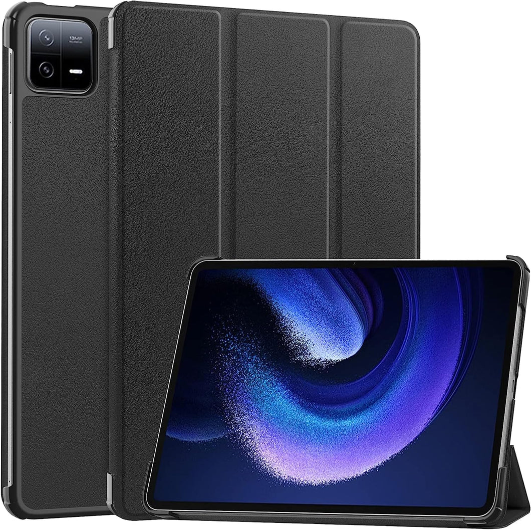 ProElite Slim Trifold Flip case Cover for Xiaomi Mi Pad 6 11 inch Tablet, Black