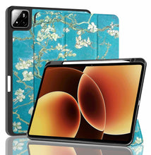 Load image into Gallery viewer, ProElite Cover for Xiaomi Mi Pad 8/Pad 8 Pro 11.2 inch Cover, Soft Flexible Flip Case Cover with Pen Holder for Mi Pad 8/Pad 8 Pro 11.2 inch, Support Auto Sleep Wake, [Recoil Series] - Flowers
