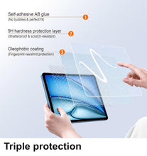 Load image into Gallery viewer, ProElite Screen Protector for Apple iPad Air 11 inch M4/M3/M2 2026/2025/2024, Tempered Glass Screen Protector with quick installation tray, 9H Hardness [1-Pack]
