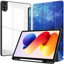 Load image into Gallery viewer, ProElite Cover for Xiaomi Redmi Pad 2 Pro 12.1 inch Cover Case, Smart Flip Case Cover for Xiaomi Redmi Pad 2 Pro 12.1 inch with S Pen Holder, Stars [Transparent Back]

