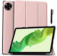 Load image into Gallery viewer, ProElite Case Cover for Realme Pad 2 11.5 inch Cover, Smart Flip Case Cover for Realme Pad 2 11.5 inch Translucent Back with Stylus Pen, Rose Gold
