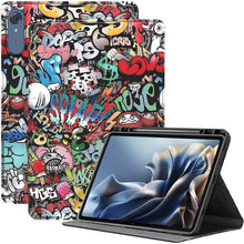 Load image into Gallery viewer, ProElite Book Case Cover for Motorola Pad 70 Pro 13 inch 2026, Smart flip case Book Cover for Moto Pad 70 Pro 13 inch 2026 Tablet with Pen Holder, Hippy
