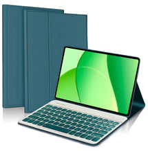 Load image into Gallery viewer, ProElite Keyboard case for Oppo Pad SE 11 inch, Magnetic Detachable Wireless Bluetooth Keyboard for Oppo Pad SE 11 inch Built-in 7-Colors Backlit, Dark Green
