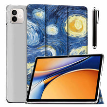 Load image into Gallery viewer, ProElite Case Cover for Realme Pad 3 11.6 inch 2026 Cover, Smart Flip Case Cover for Realme Pad 3 11.6 inch 2026 Translucent Back with Stylus Pen, Starry Night
