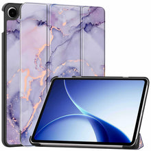 Load image into Gallery viewer, ProElite Case Cover for Oppo Pad 5 12.1 inch Case, Slim Trifold Flip case Cover for Oppo Pad 5 12.1 inch Tablet [Auto Sleep Wake Feature], Marble Purple
