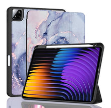 Load image into Gallery viewer, ProElite Cover for Xiaomi Mi Pad 7/7 Pro 11.2 inch Cover, Soft Flexible Flip Case Cover with Pen Holder for Xiaomi Pad 7/7 Pro 11.2 inch, Support Auto Sleep Wake, [Recoil Series] - Marble Purple
