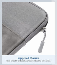 Load image into Gallery viewer, ProElite Polyester Sleeve Case Cover 13&quot; to 14&quot; for Galaxy Tab S11/S10/S9/S8 Ultra 14.6 inch, 13-13.3&quot; Notebook, Compatible with Surface Pro, MacBook Air/Pro 14 inch A2442, iPad Pro 12.9, Dark Grey
