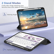 Load image into Gallery viewer, ProElite Cover for Xiaomi Mi Pad 7/7 Pro 11.2 inch Cover, Soft Flexible Flip Case Cover with Pen Holder for Xiaomi Pad 7/7 Pro 11.2 inch, Support Auto Sleep Wake, [Recoil Series] - Black
