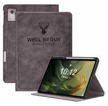 Load image into Gallery viewer, ProElite Case Cover for Motorola Pad 60 Neo 11 inch 2025 Case, Deer Flip case Cover for Motorola Pad 60 Neo 11 inch 2025 Case with Pen Holder [Auto Sleep Wake Feature], Coffee
