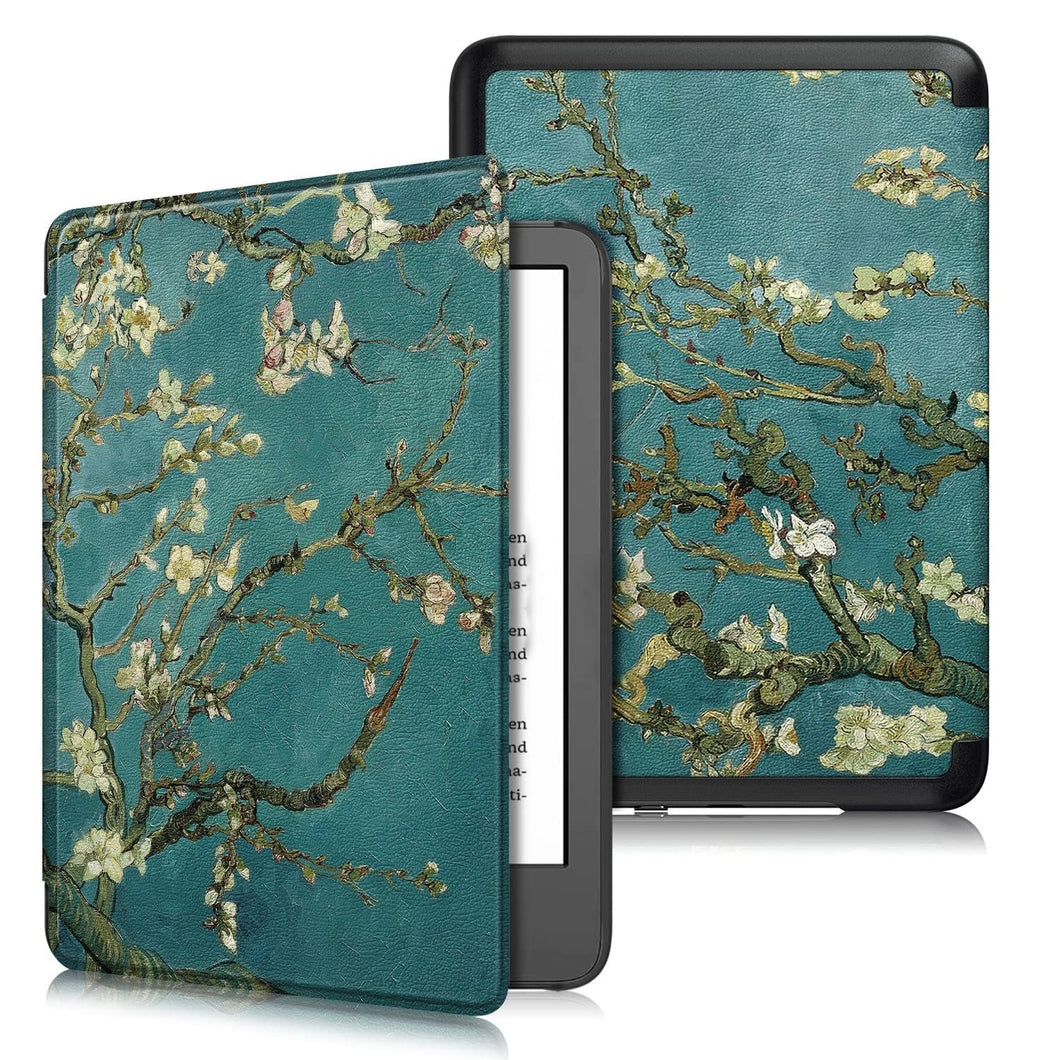 ProElite Cover Case for Kindle Paperwhite 12th Gen 7 inch Case, Slim Smart Flip case Cover for Amazon Kindle Paperwhite 12th Generation 7 inch 2024, Flowers