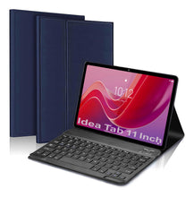 Load image into Gallery viewer, ProElite Keyboard Case for Lenovo idea Tab 11 inch 2025 Cover, Magnetic Detachable Wireless Bluetooth Keyboard for Lenovo idea Tab 11 inch 2025, Dark Blue
