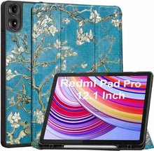 Load image into Gallery viewer, ProElite Cover for Redmi Pad Pro 12.1 inch Cover, Soft Flexible Flip Case Cover for Redmi Pad Pro 12.1 inch, Support Auto Sleep Wake, [Recoil Series] - Flowers

