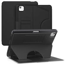 Load image into Gallery viewer, ProElite Case Cover for iPad Air 13 inch M3/M2 2025/2024, Smart Magnetic Shockproof Protective Case for Apple iPad Air 13 inch M3/M2 2025/2024 5 Stable Stands with Pencil Holder, Black
