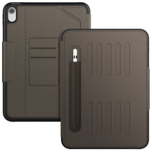 Load image into Gallery viewer, ProElite Cover Case for Apple iPad (A16) 11th/10th Gen (2025/2022) Case, Smart Magnetic Shockproof Protective Case with 5 Stable Stands with Pencil Holder for Apple iPad 11th/10th Gen, Brown
