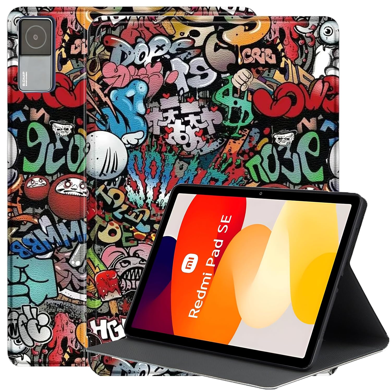 ProElite Book Cover Case for Redmi Pad SE 11 inch Cover, Smart 