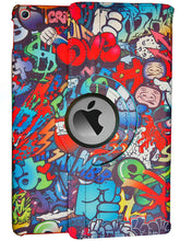 Load image into Gallery viewer, ProElite 360 Rotatable Smart Flip Case Cover for Apple iPad 9.7 inch 2018/2017 5th/6th Generation Air 1 Air 2 with Stylus Pen, Hippy
