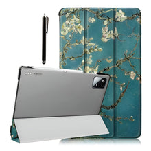 Load image into Gallery viewer, ProElite Cover for Xiaomi Mi Pad 7/7 Pro 11.2 inch Case Cover, Flip Case Cover for Xiaomi Mi Pad 7/7 pro 11.2 inch. with Transparent Back &amp; Stylus Pen [Auto Sleep Wake Support], Flowers
