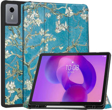 Load image into Gallery viewer, ProElite Cover for Lenovo idea Tab 11 inch 2025 case Cover, Soft Flexible Flip Case Cover for Lenovo idea Tab 11 inch 2025 with Pen Holder [Recoil Series] - Flowers
