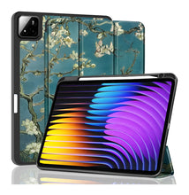 Load image into Gallery viewer, ProElite Cover for Xiaomi Mi Pad 7/7 Pro 11.2 inch Cover, Soft Flexible Flip Case Cover with Pen Holder for Xiaomi Pad 7/7 Pro 11.2 inch, Support Auto Sleep Wake, [Recoil Series] - Flowers
