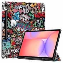 Load image into Gallery viewer, ProElite Cover for Samsung Galaxy Tab S10 Lite 10.9&quot;/ Tab S9 FE 10.9 inch/Tab S10 FE/Tab S9 11 inch Cover, Soft Flexible Flip Case Cover with S Pen Holder, Auto Sleep Wake, [Recoil Series] - Hippy
