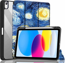 Load image into Gallery viewer, ProElite Case Cover for Apple iPad (A16) 11th/10th Generation (2025/2022), Transparent case Cover with Pencil Holder for iPad 11th/10th Gen 2025/2022, Starry Night
