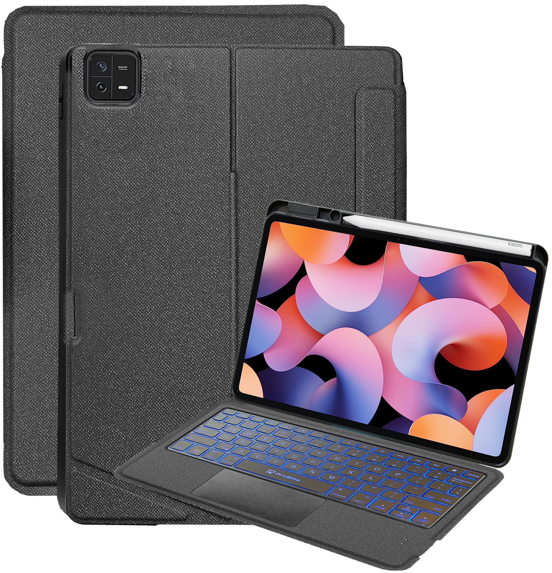 ProElite Wireless Bluetooth TouchPad Keyboard Case for Mi Pad 6 11
