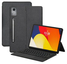 Load image into Gallery viewer, ProElite Wireless Bluetooth TouchPad Keyboard Case Cover for Moto Pad 60 Pro 12.7 inch 2025 Magnetic Wireless Bluetooth TouchPad Keyboard for Moto Pad 60 Pro 12.7 inch 2025, Black
