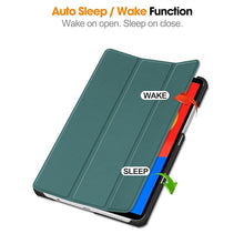 Load image into Gallery viewer, ProElite Case Cover for Redmi Pad SE 8.7 inch Cover, Slim Trifold Flip case Cover for Redmi Pad SE 8.7 inch Tablet [Auto Sleep Wake Feature], Dark Green
