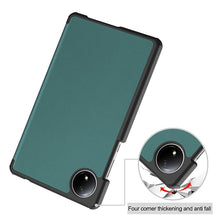 Load image into Gallery viewer, ProElite Case Cover for Redmi Pad SE 8.7 inch Cover, Slim Trifold Flip case Cover for Redmi Pad SE 8.7 inch Tablet [Auto Sleep Wake Feature], Dark Green
