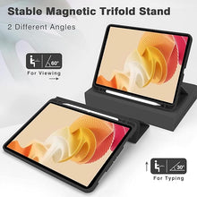 Load image into Gallery viewer, ProElite Smart Case for OnePlus Pad 2 12.1 inch, Auto Sleep/Wake Cover with Pen Holder [Soft Flexible Case] Recoil Series - Black
