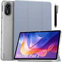 Load image into Gallery viewer, ProElite Case Cover for Xiaomi Redmi Pad 2 11 inch Cover, Smart Flip Case Cover for Xiaomi Redmi Pad 2 11 inch Translucent Back with Stylus Pen [Auto Sleep Wake Feature], Lavender

