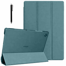Load image into Gallery viewer, ProElite Cover for Samsung Galaxy Tab A11 Plus 11 inch Case Cover, Smart Flip Case Cover for Samsung Galaxy Tab A11+ 11" Translucent Back with Stylus Pen, Dark Green
