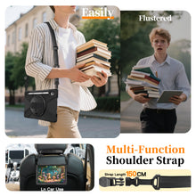 Load image into Gallery viewer, ProElite Cover for Samsung Galaxy Tab S11 11 inch Cover Case, Rugged 3 Layer Armor case Cover for Samsung Galaxy Tab S11 11 inch with Hand Grip &amp; Rotating Kickstand with Shoulder Strap, Black
