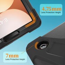 Load image into Gallery viewer, ProElite Cover for Samsung Galaxy Tab A11 8.7 inch 2025 Cover, Rugged 3 Layer Armor case Cover for Galaxy Tab A11 8.7 inch 2025 with Hand Grip &amp; Rotating Kickstand with Shoulder Strap, Black
