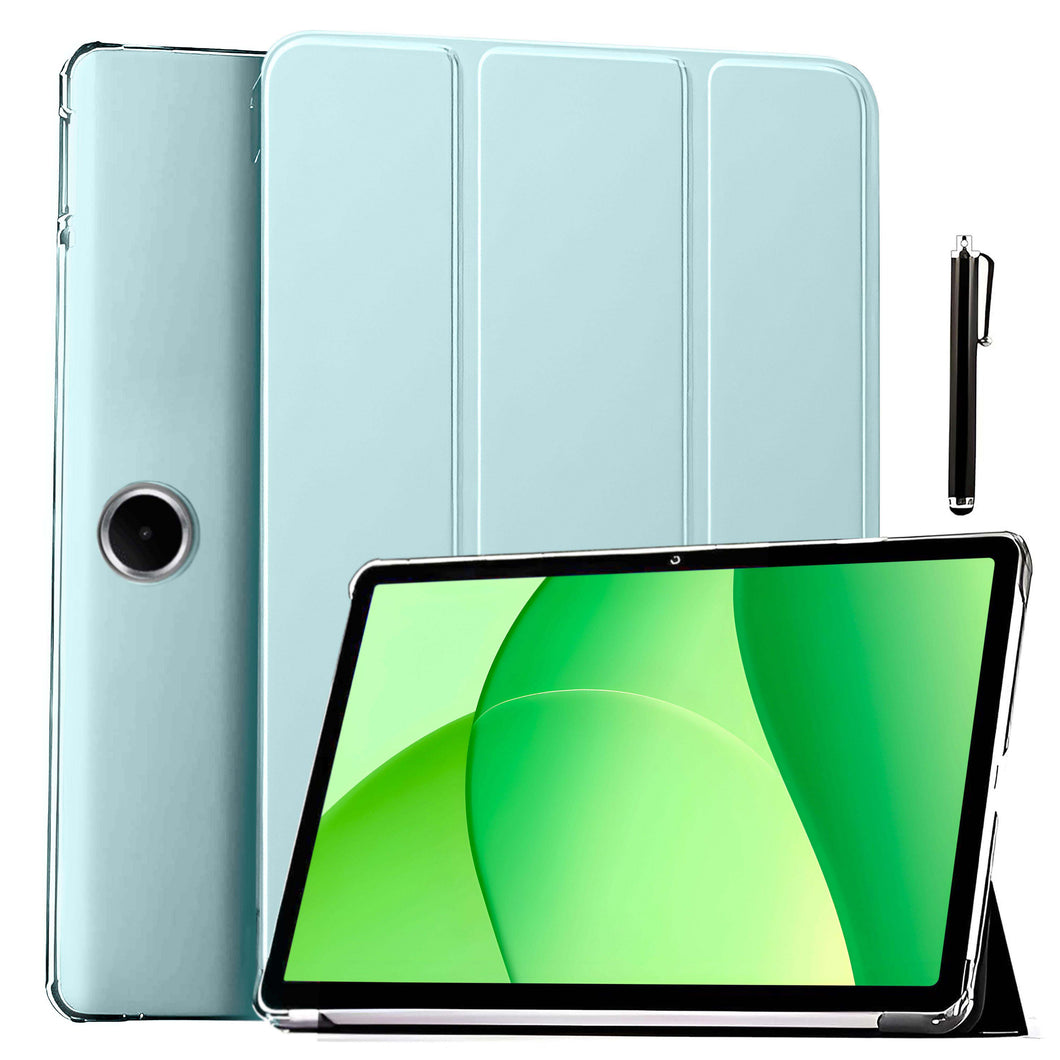 ProElite Case Cover for Oppo Pad SE 11 inch Case, Smart Flip Case Cover for Oppo Pad SE 11 inch Case Translucent Back with Stylus Pen [Auto Sleep Wake Feature], Light Blue
