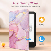 Load image into Gallery viewer, ProElite Case Cover for Kindle Scribe 10.2" Case, Slim Smart Flip case cover for Amazon Kindle Scribe 10.2 inch with Pen Holder, Marble Pink
