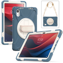 Load image into Gallery viewer, ProElite Cover for Lenovo Tab M11 11 inch Cover Case, Rugged 3 Layer Armor case Cover for Lenovo Tab M11 11 inch with Hand Grip &amp; Rotating Kickstand with Shoulder Strap, Cornflower Blue
